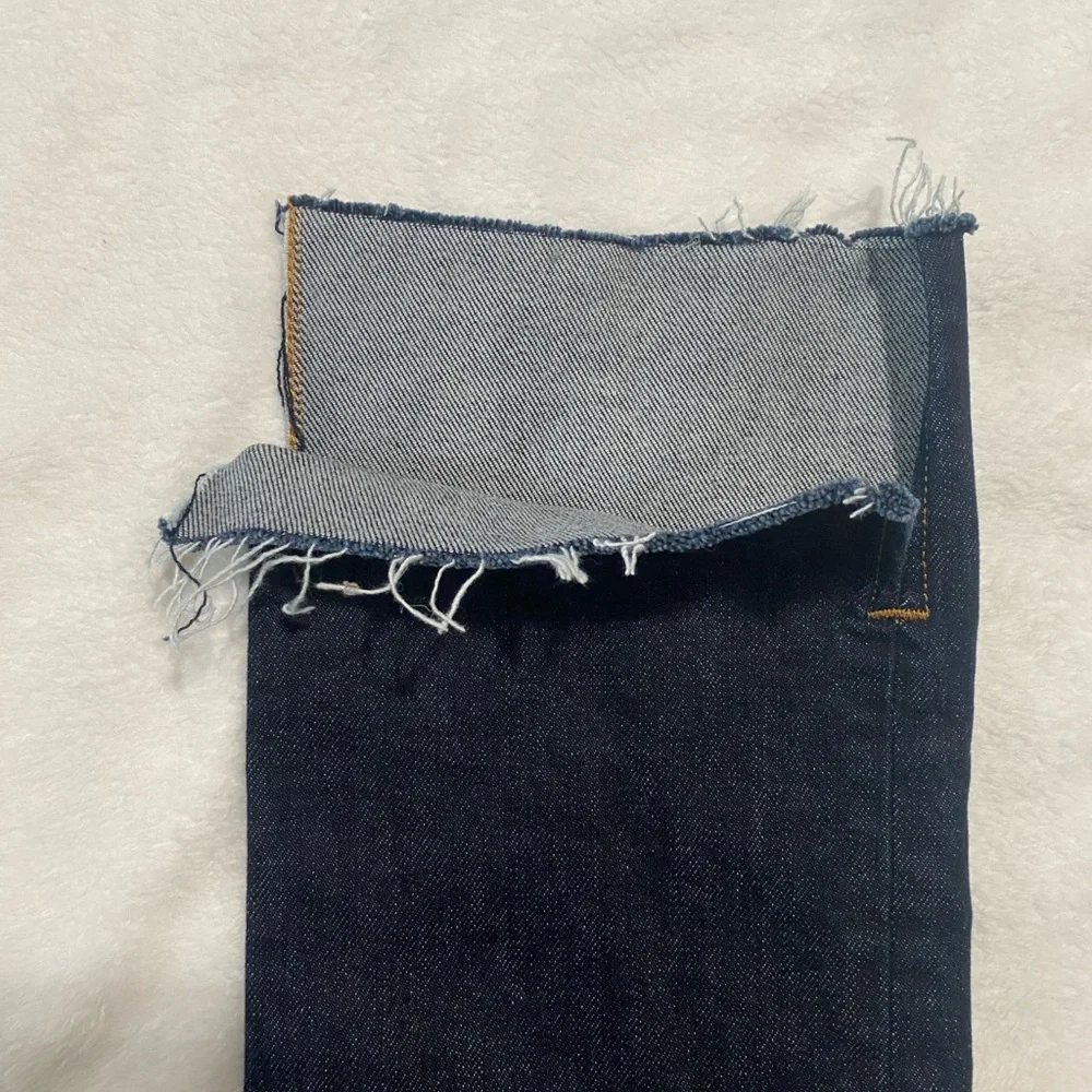 Favorite Daughter Dark blue Valentina tower Straight Leg Jeans 28 - Picture 7 of 8